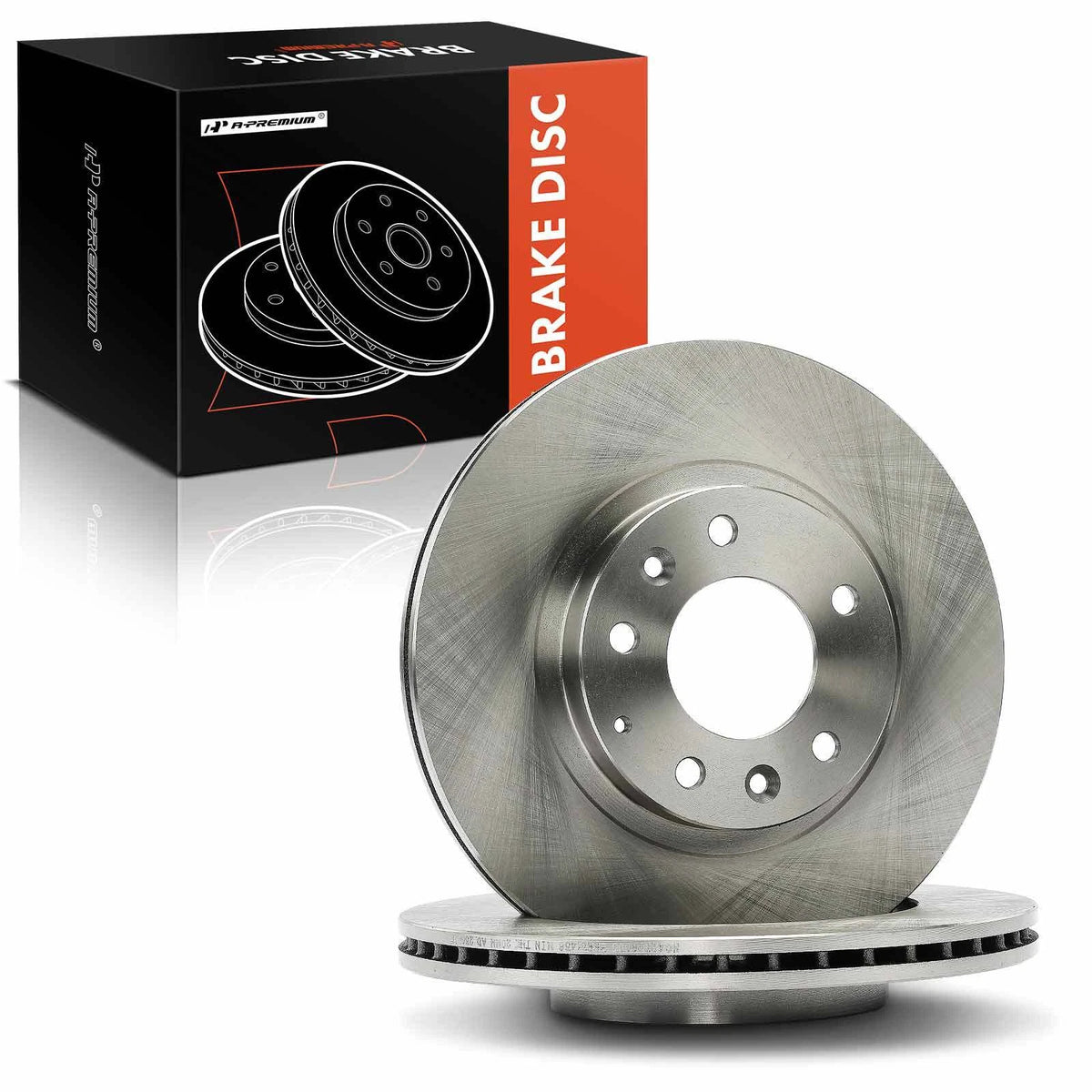 2X Disc Brake Rotors for Mazda MX-5 Miata (2006–2015) 12145075, BR900464, PRT5805