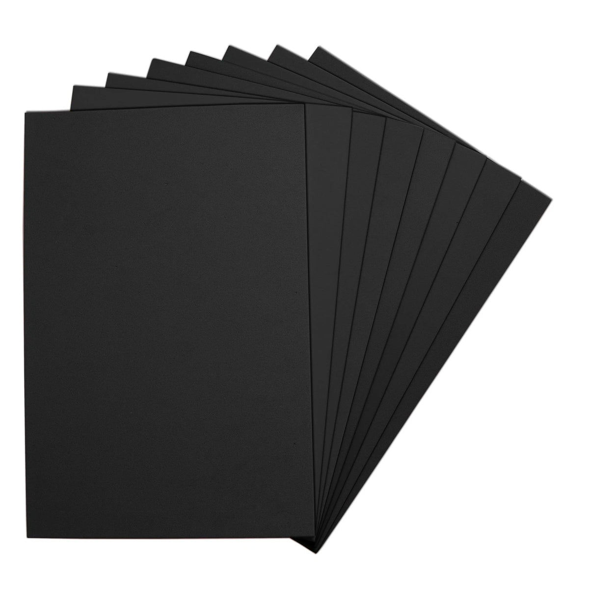 2X Black EVA Foam Sheets for Crafting (6 x 9 Inch, 2mm Thick)