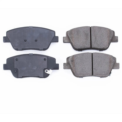 Set of 2 Powerstop Brake Pads for Kia Optima, Hyundai Sonata (2011–2016) 16-1444, SSCP1444, EHT1444H