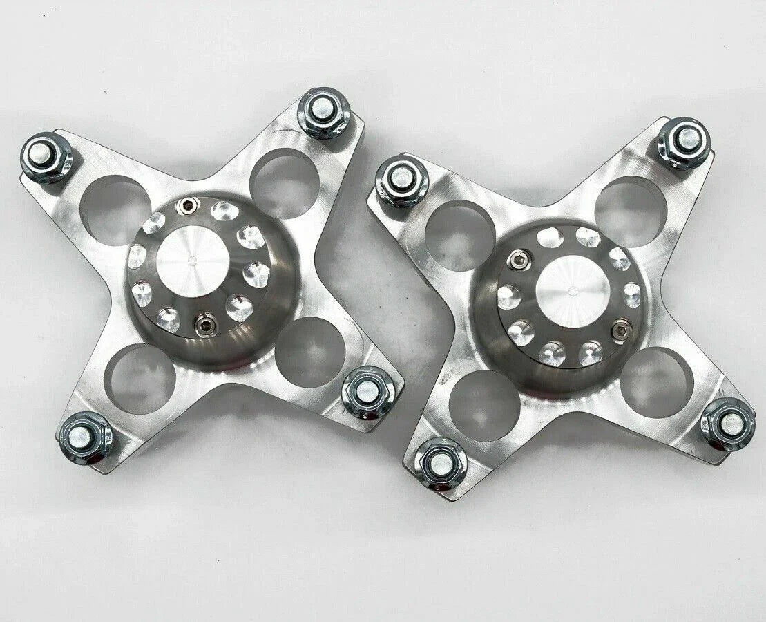 Set of 2 Billet Front Wheel Hubs for Yamaha Raptor 700 YFZ450 YFZ450R