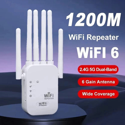 Dual Band WiFi Repeater Signal Booster for Wireless Devices (2010–2023)