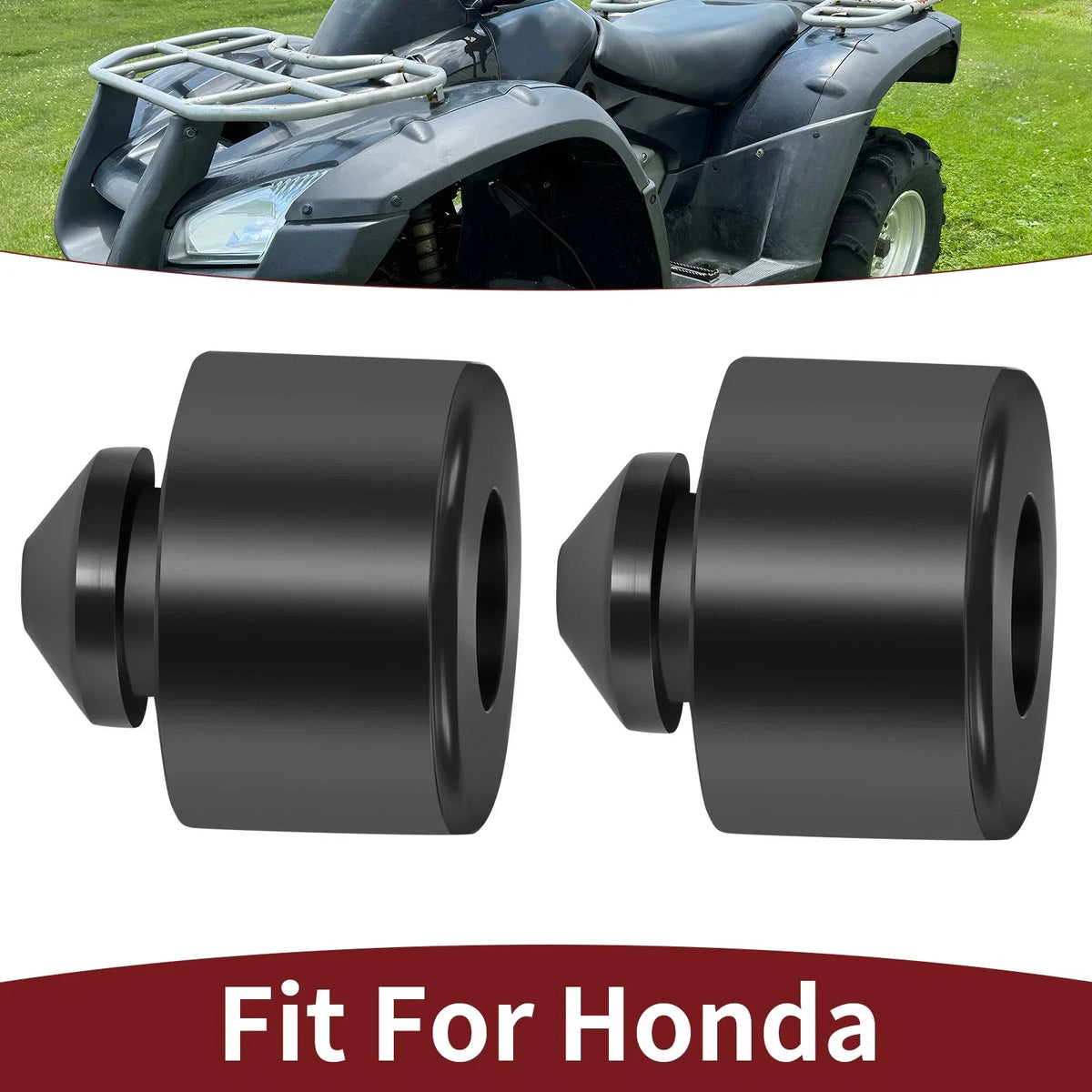 2X Frame Fender Seat Rubbers for Honda Talon 1000R 1000RS 1000X 1000XS 1000X-4