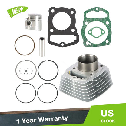 Top End Piston Cylinder Engine Rebuild Kit for Honda CB125S CL125S SL125 (1971–1978)