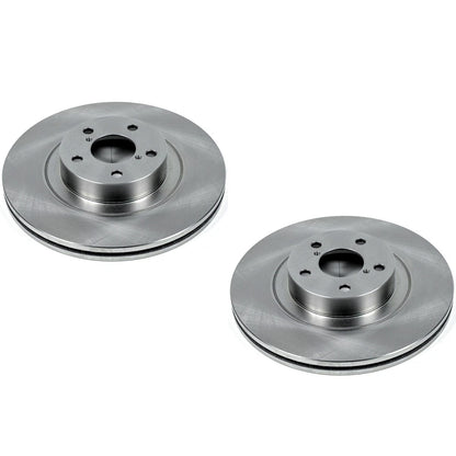 Set of 2 Powerstop Brake Discs Front for Toyota GR86 BRZ 2013–2026 (SET-P15JBR1165-2)
