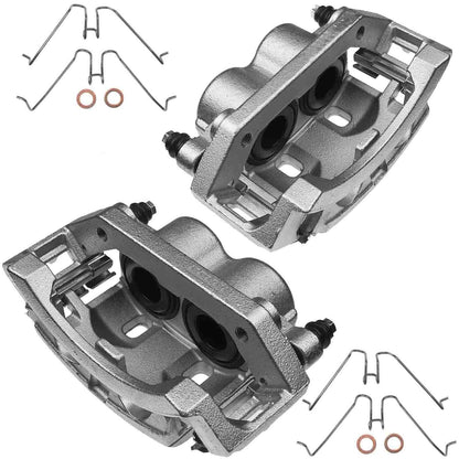 A-Premium Pair Front Disc Brake Caliper for Ford E-150 (2004–2006) - 4C2Z2B121AA, 4C2Z2B134AA, 6C2Z2B121A