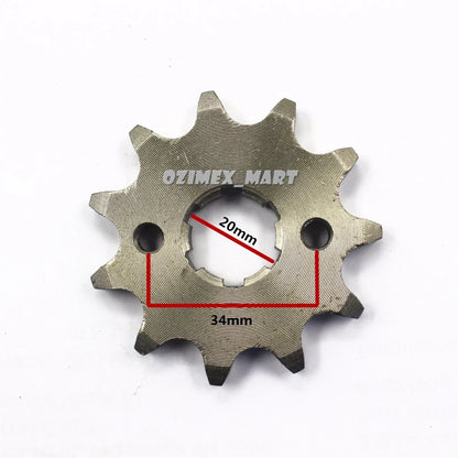 Front Engine Sprocket 11T 20mm for Motorcycle Dirt Bike ATV (530 Chain)