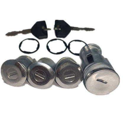 Replacement Ignition Lock Cylinder for Jeep Wrangler TJ (1998–2001) with 2 Keys