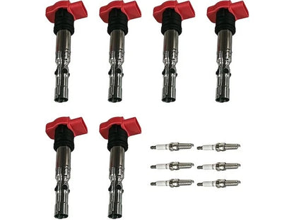 Ignition Coil Set with Spark Plugs for Audi A4 (2002–2005) 67398PZSX