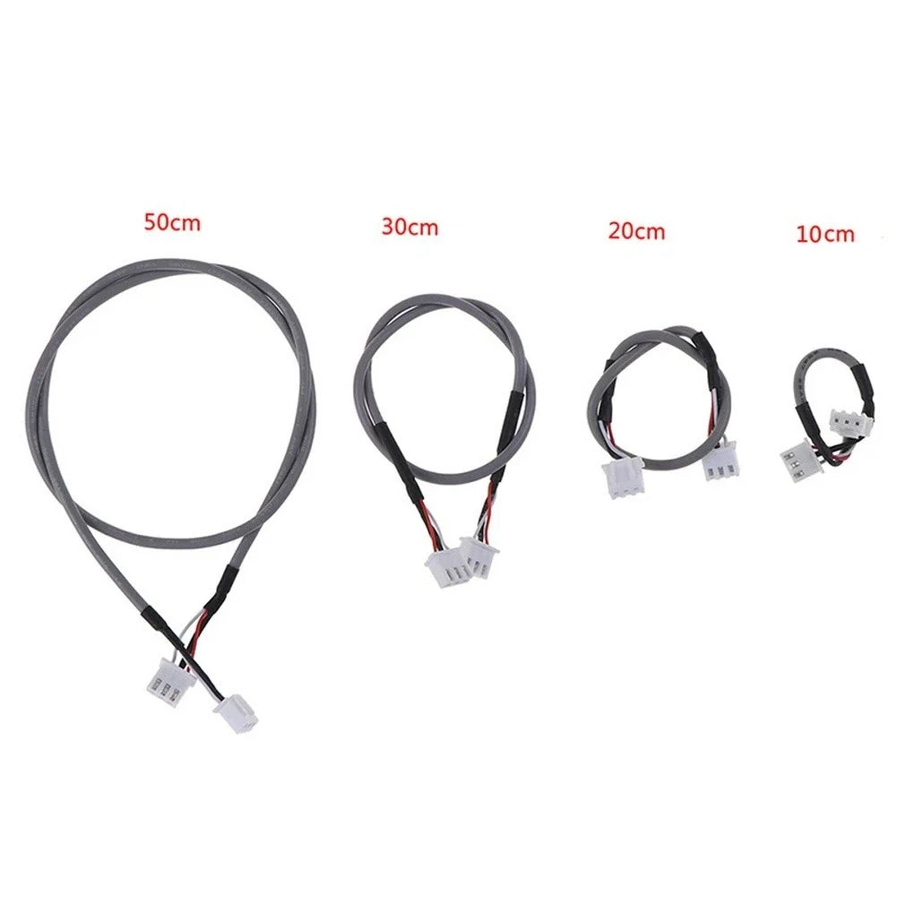 5PCS 3Pin Audio Cable for XH2.54 (10cm, 20cm, 30cm, 50cm)