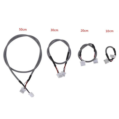 5PCS 3Pin Audio Cable for XH2.54 (10cm, 20cm, 30cm, 50cm)