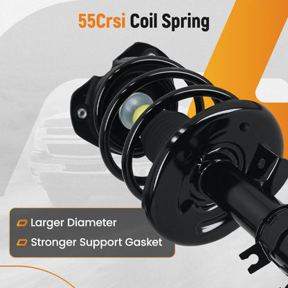 Front Complete Struts Shocks Sway Bar Set for Nissan Altima 2.5L (2007–2012)