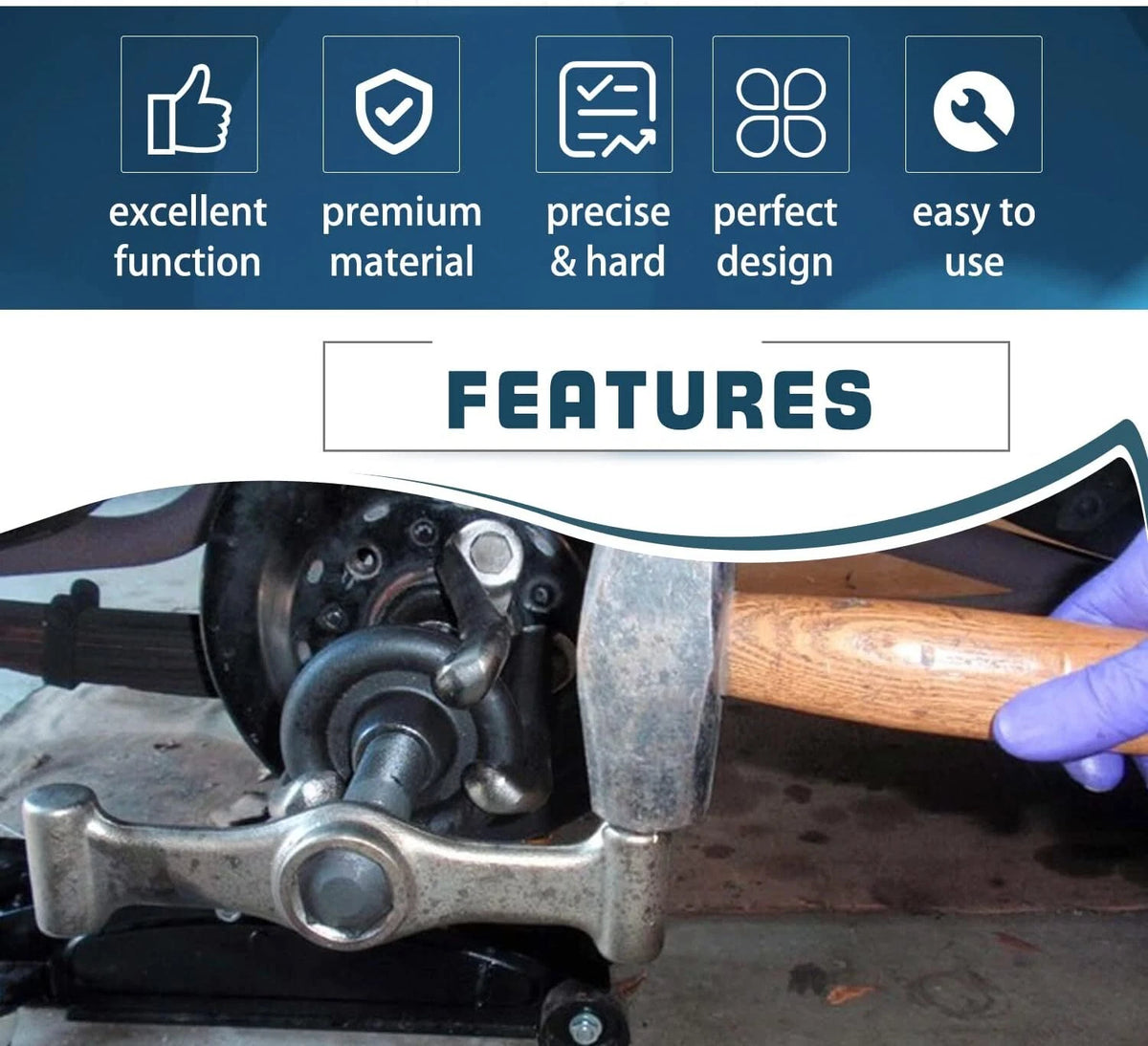 Hub Puller Tool for Universal Applications (OTC 7394)
