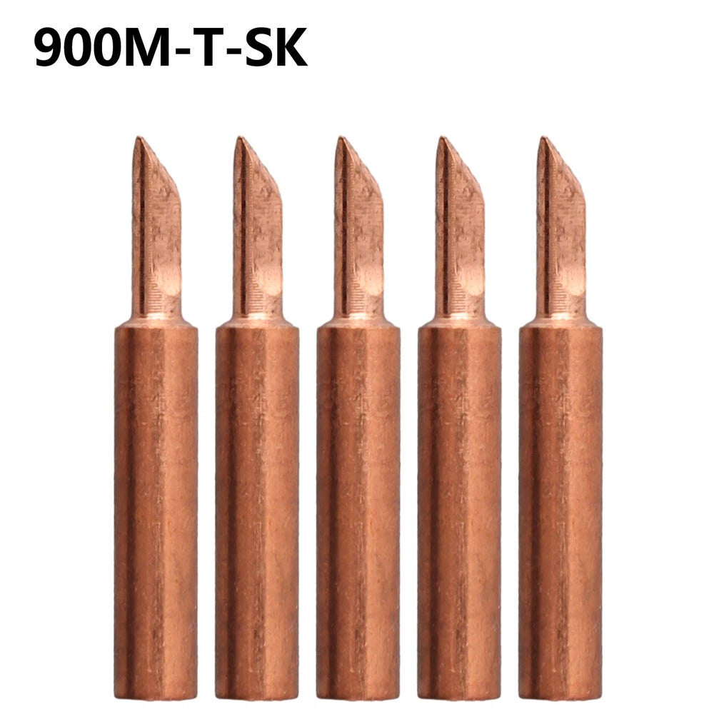 10pc Soldering Iron Tips Set for (Compatible with 900M-T-SK)