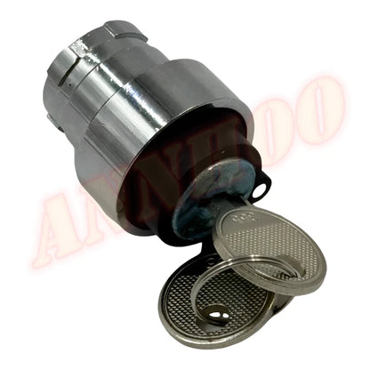 2 Position Ignition Key Switch with 2 Keys for Skyjack (102754, SJ102754)