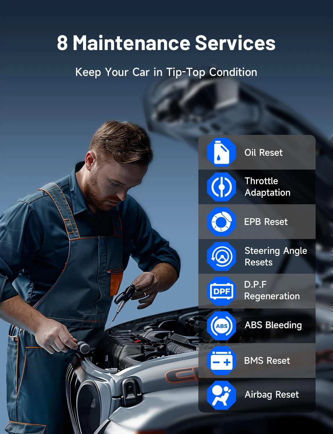 TOPDON TopScan Lite OBD2 Bluetooth Scanner for All Vehicles (2010–2023)