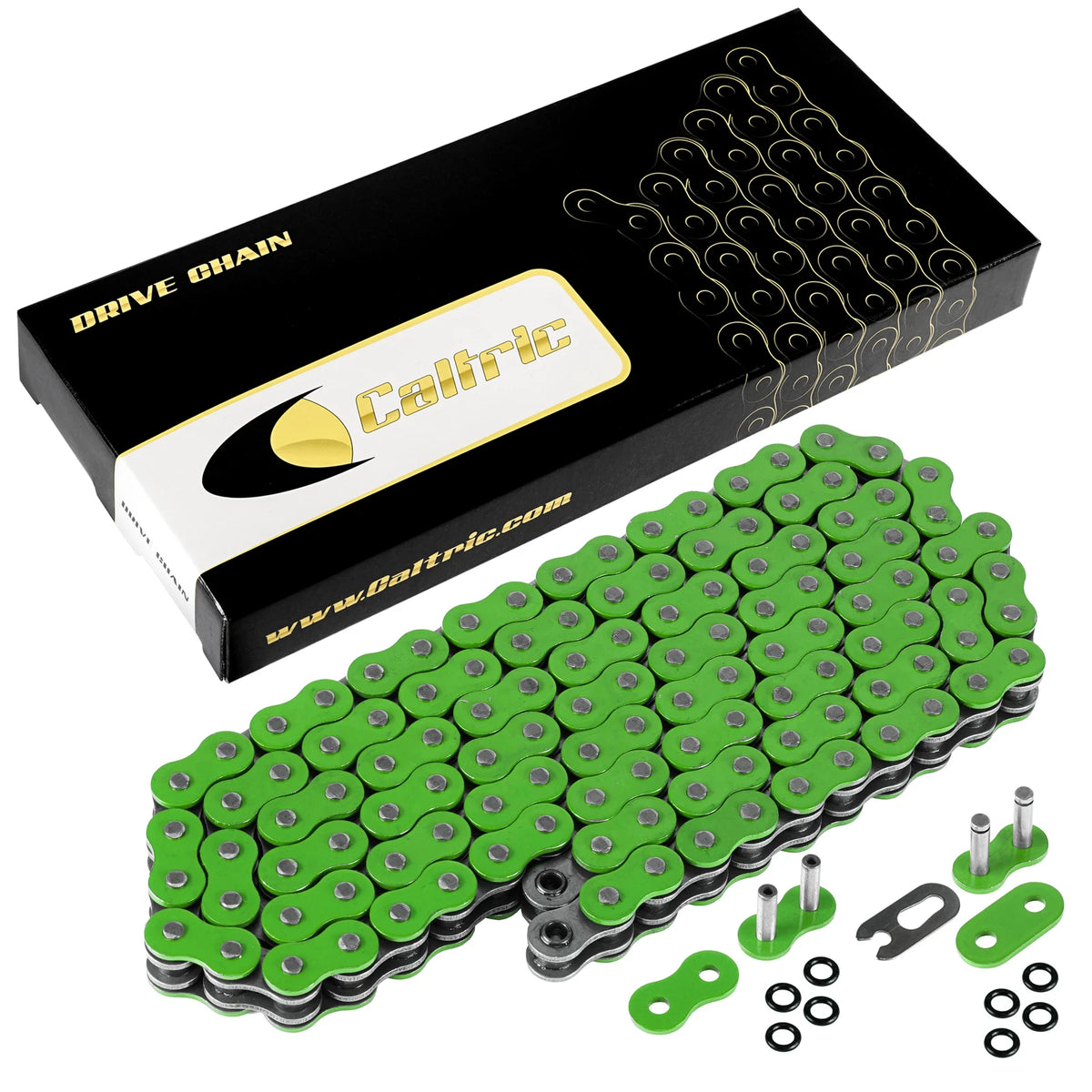 O-Ring Drive Chain for Kawasaki ZX10R (2004–2010) CP7036CH163AN Green