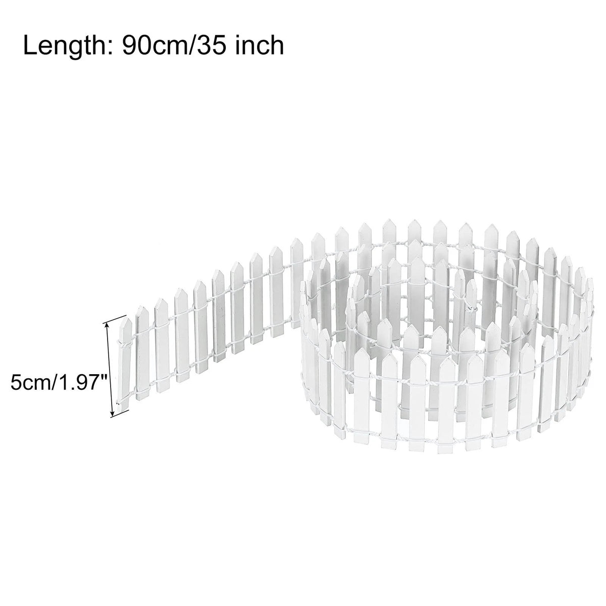 Miniature Garden Fence for Decorative Picket (35 Inch Long)