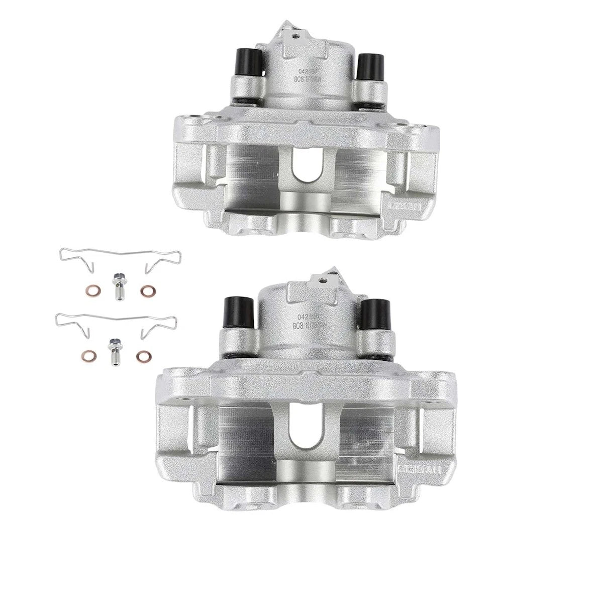 2X Brake Calipers Front for Audi A4 Quattro A6 S6 S4 (2005–2006) 18052745, 4B0615123, 4B0615124