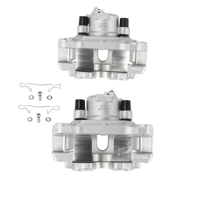 2X Brake Calipers Front for Audi A4 Quattro A6 S6 S4 (2005–2006) 18052745, 4B0615123, 4B0615124