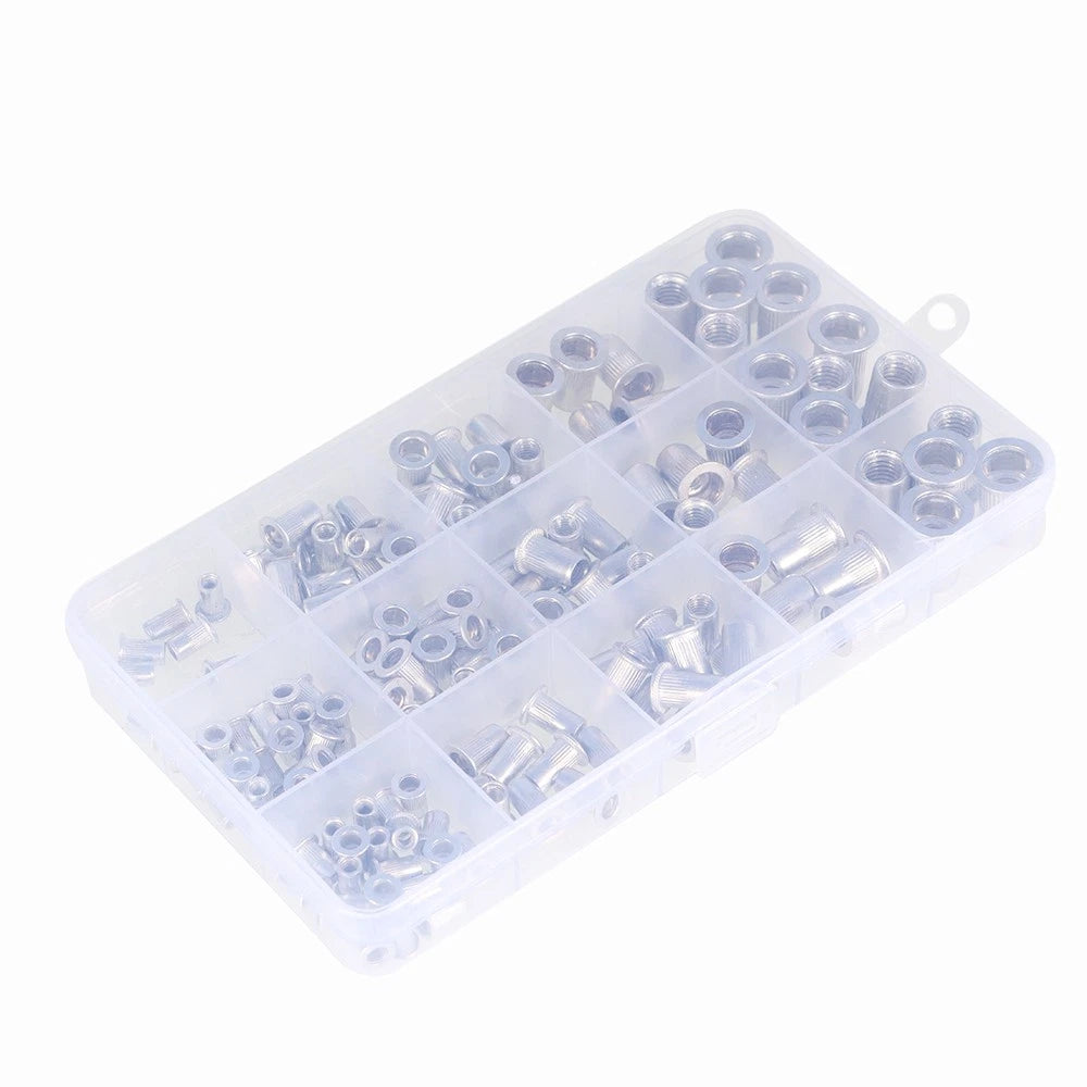 150 Piece Metric Rivet Nut Kit for M3 M4 M5 M6 M8