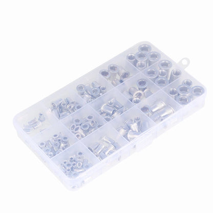 150 Piece Metric Rivet Nut Kit for M3 M4 M5 M6 M8