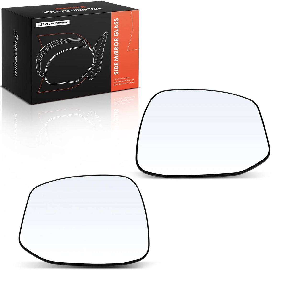 Power Mirror Glass Set for Honda Civic (2012–2013) - Heated, HO1324113, 76253TR4C11, 76253TR0305, 76253-TR3-A31