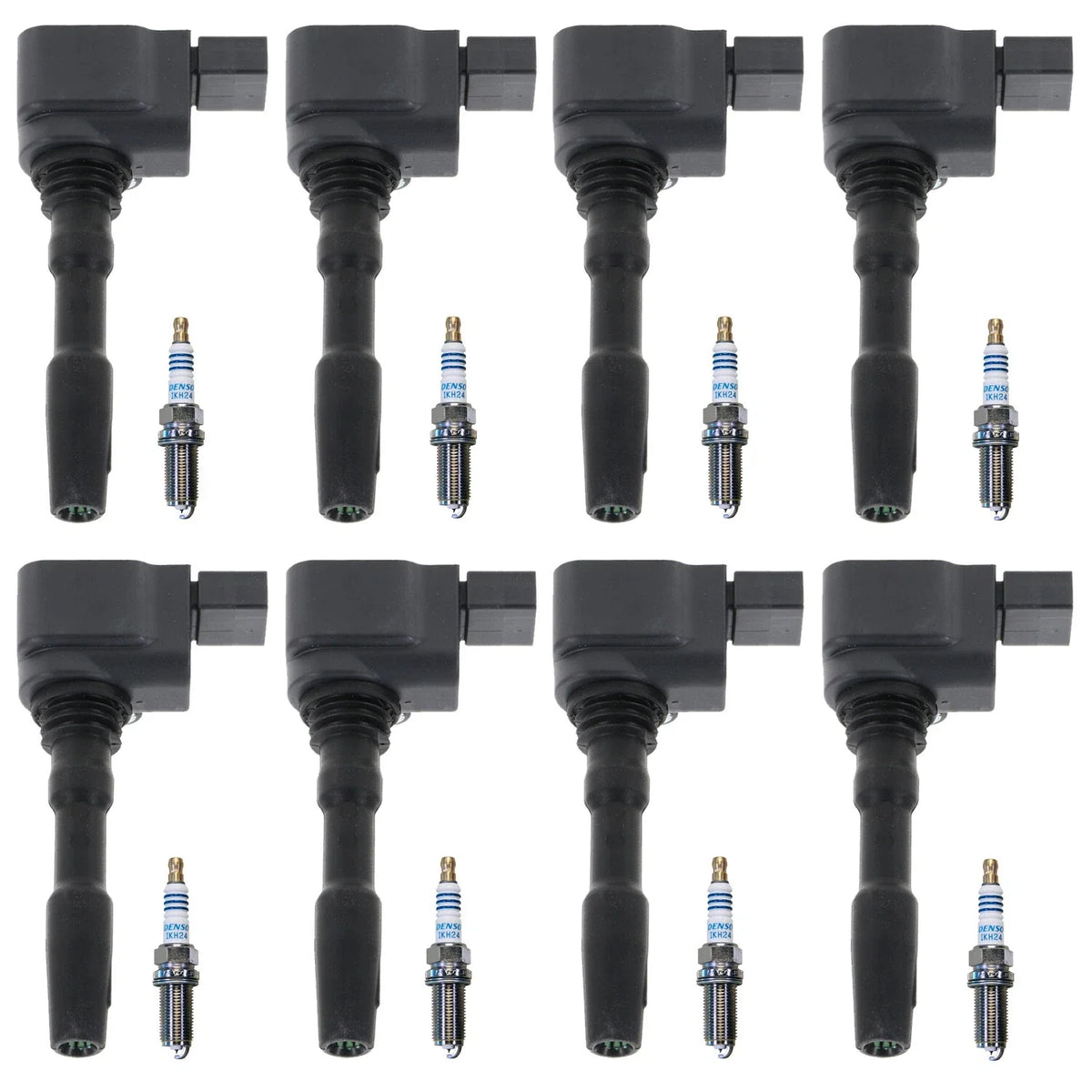 Set of 8 Ignition Coils & Iridium Spark Plugs for Audi RS7 S6 S7 S8 (2013–2021)
