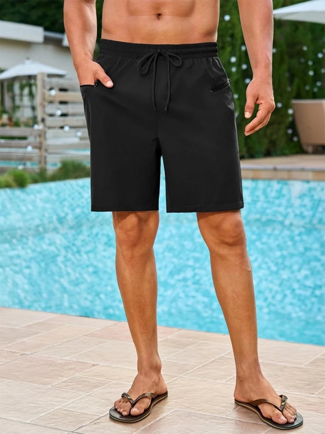 Men's Swim Trunks with Compression Liner Quick Dry (No Part Numbers)