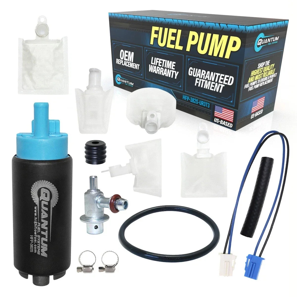 QFS Fuel Pump + Regulator for Suzuki Boulevard C50 M50 (2005–2017) #15100-41F20