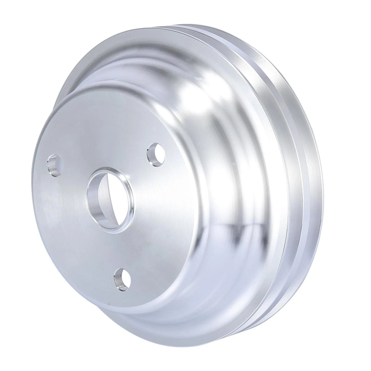 Crankshaft Pulley for Chevy SBC 350 (Long Water Pump, Double Groove)