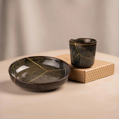 Kintsugi Repair Kit for Modern Use - Gold Glue - Food Safe