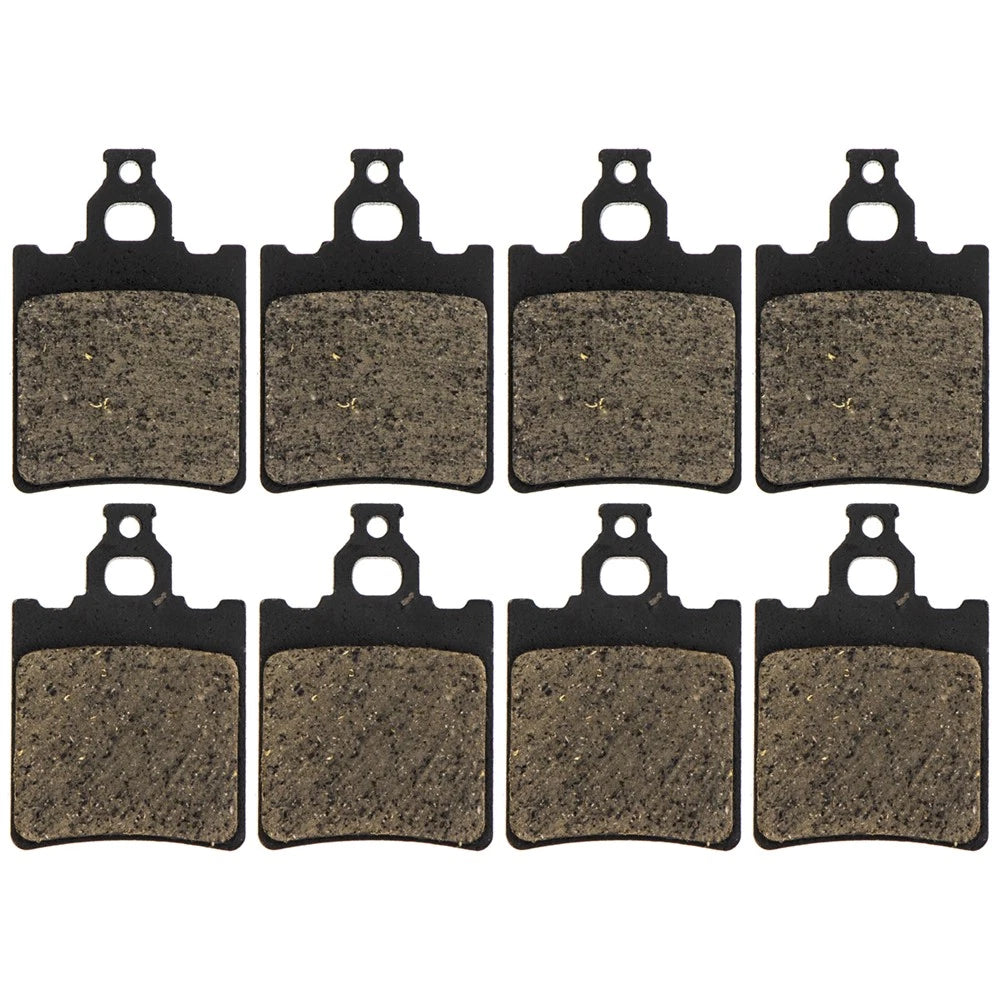 Set of 4 Brake Pads for KTM 65 60 SX (519-KPA2584D, 46013090000)
