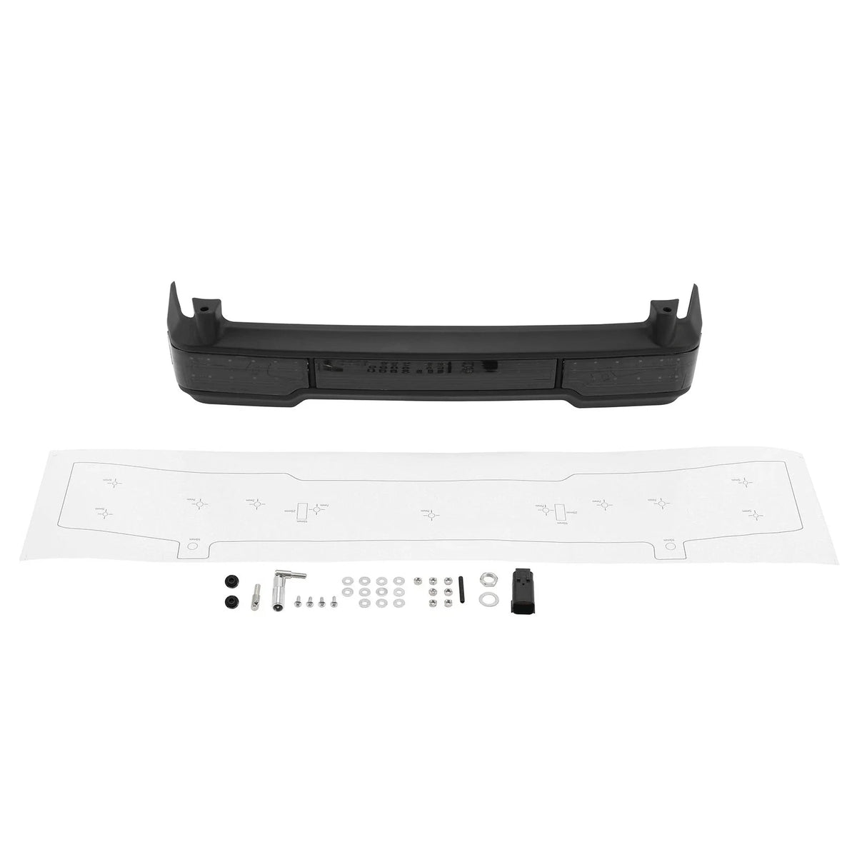 Smoke LED Brake Light & Side Marker for Harley King Touring (2009–2013)