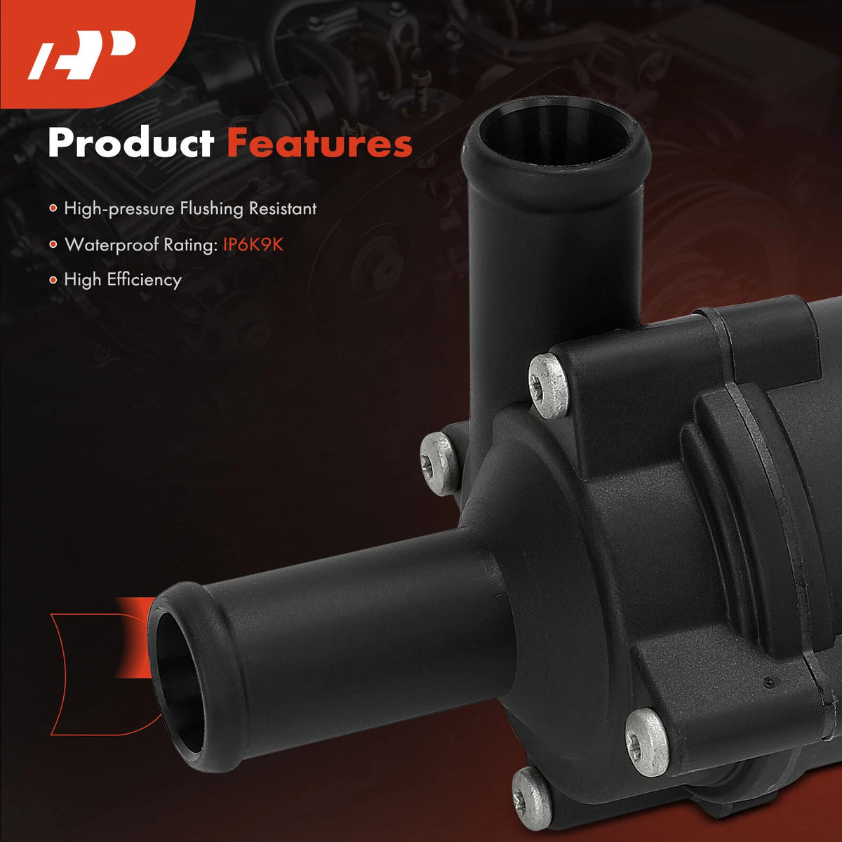 Electric Auxiliary Water Pump for Mercedes-Benz C230 C240 C350 C55 AMG (2000–2007) - 2038350164, 41573E