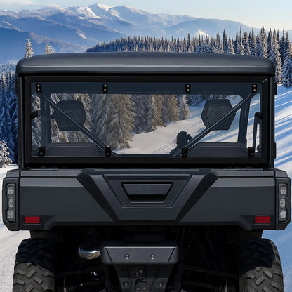 Clear Rear Windshield for CFMOTO UFORCE 1000, 1000XL (2019–2025)