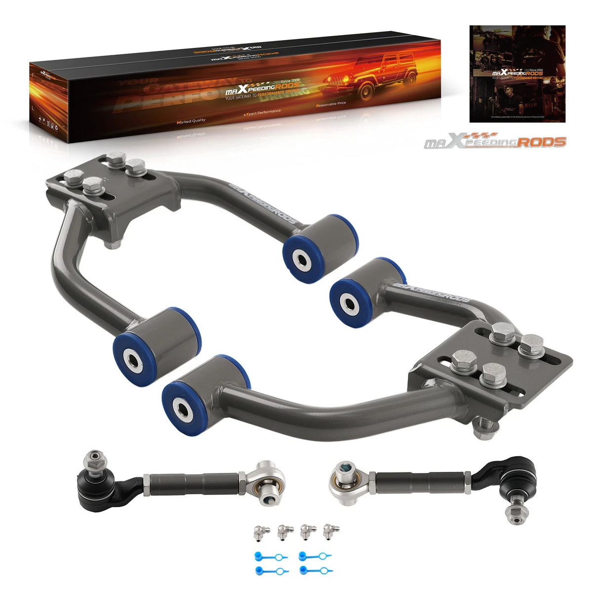 Alignment Kit Front Rear Camber Arms for Honda Accord 2003–2007, Acura TSX 2004–2008, M496WZ