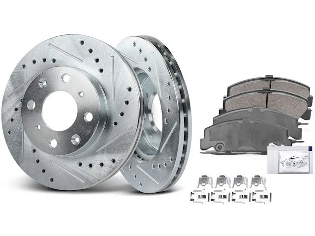 Brake Pad and Rotor Kit for Honda CRX (1990–1991) 81115SFYW