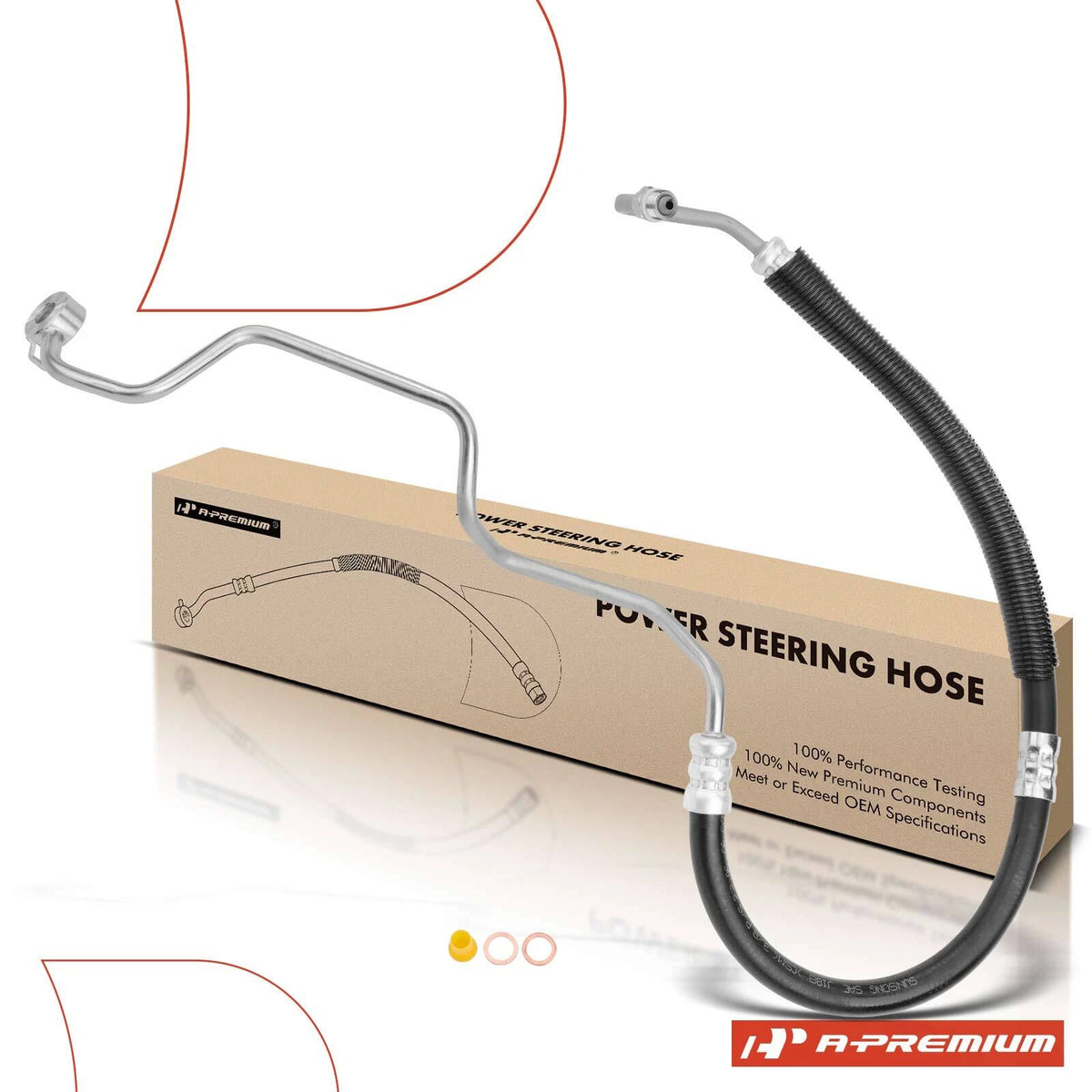 Power Steering Pressure Line Hose Assembly for Mazda MPV (2000–2006) LD4732420A, 3402623