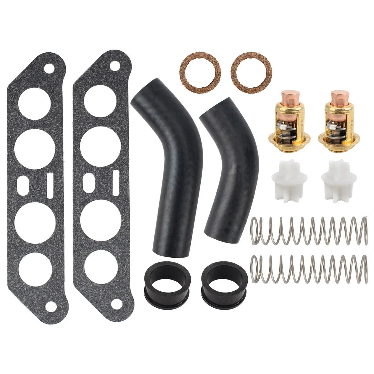Thermostat Kit for Johnson Evinrude Outboard 85hp 88hp 90hp 100hp 112 115 140hp (1980–2023)