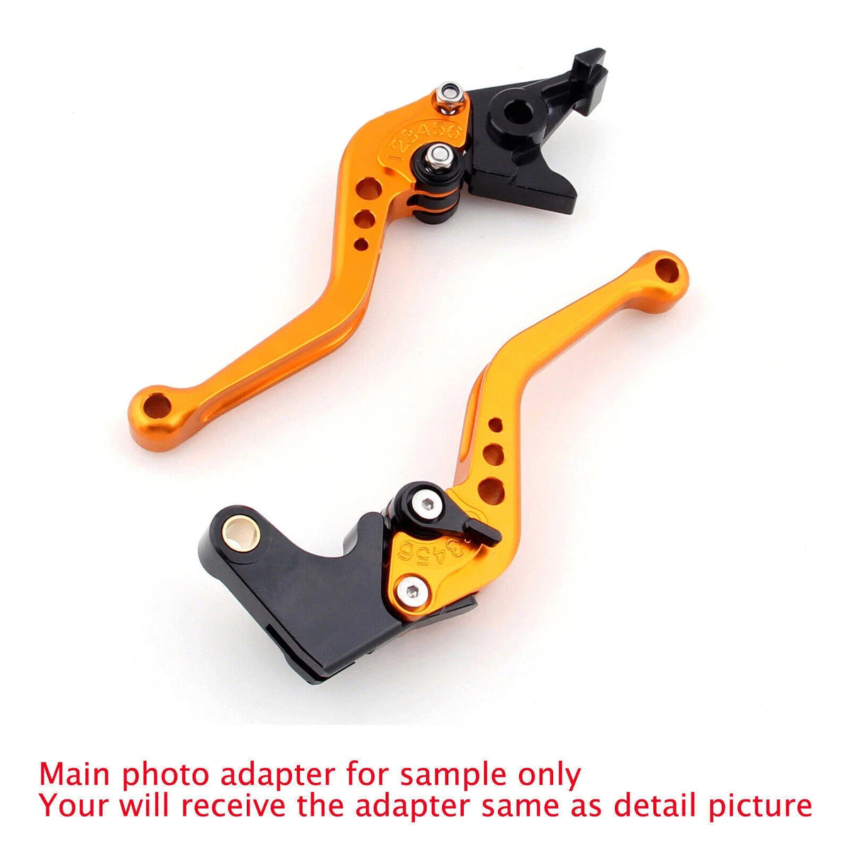 Short Clutch Brake Lever for Yamaha MT125 (2014–2019) Gold T9