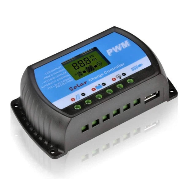 PWM RTD1210 10A USB Solar Charge Controller 12V/24V