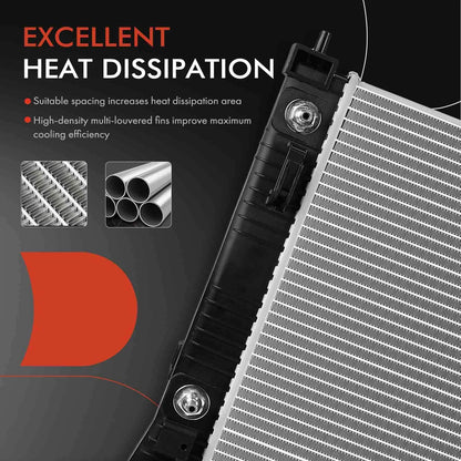 A-Premium Radiator w/ Trans Oil Cooler for Mitsubishi Outlander (2022–2023) 1350B182