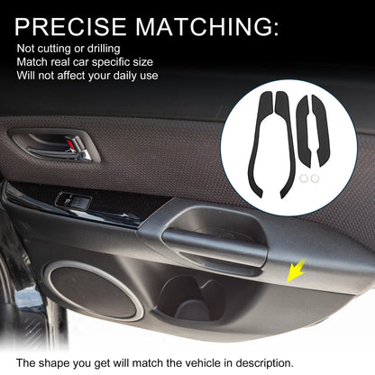 Set of 1 Car Door Leather Anti Kick Pad Sticker for BMW Z4 (2017–2024)