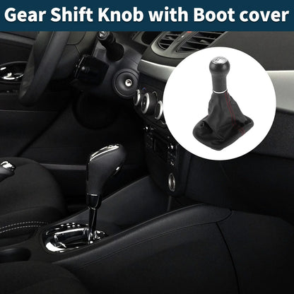5 Speed Gear Shifter Knob with Cover No. 1J0711113C for Volkswagen Golf (1999–2006)
