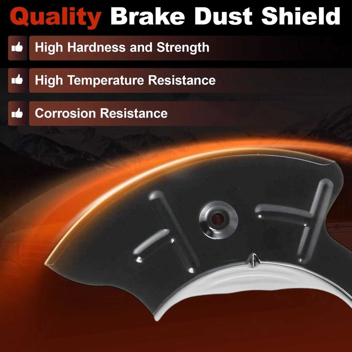 Brake Dust Shield for Ford Ranger Explorer (2001–2005) 3L2Z1214BA
