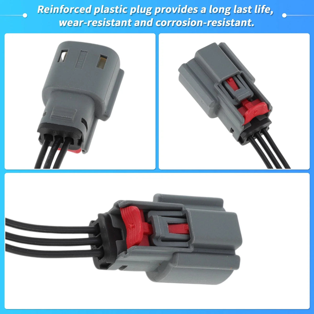 2Pcs Ignition Coil Connector Plug Harness for Ford Flex (2013–2019) No.CU2Z14S411AFA