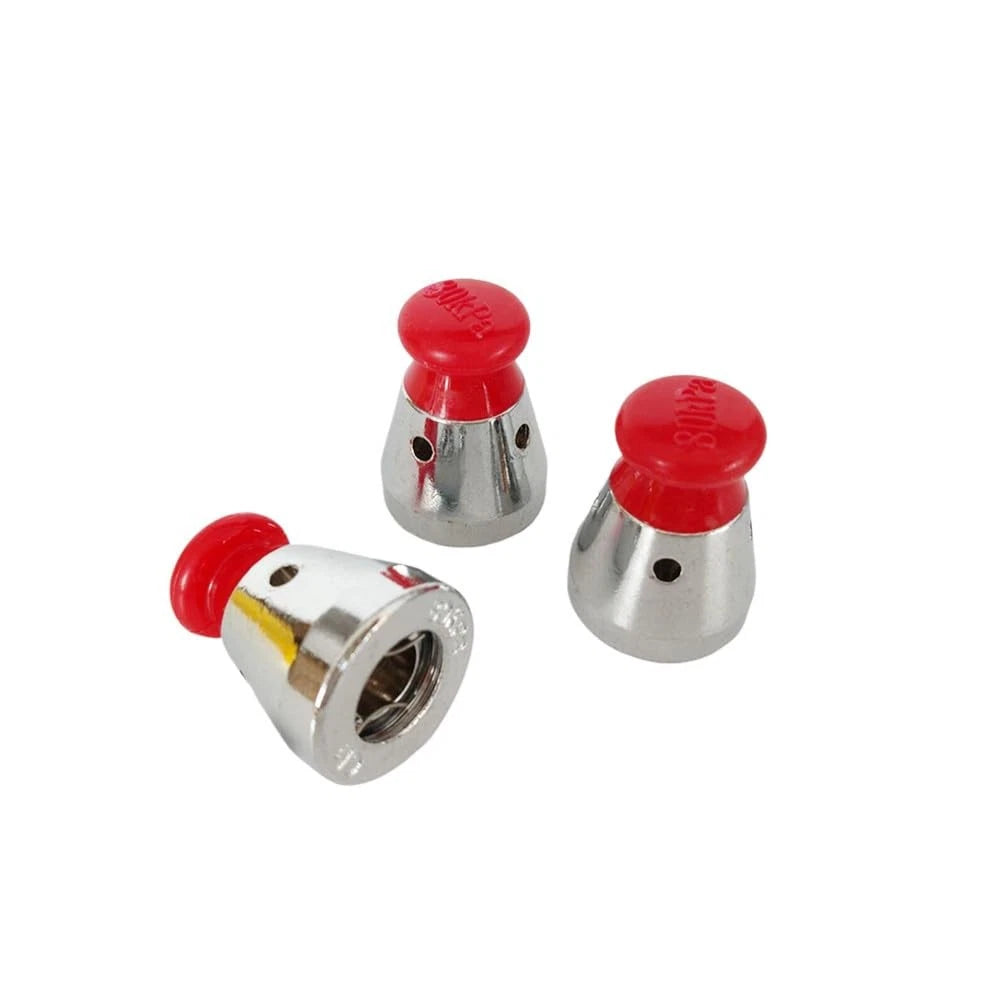1.5 Inch Universal Pressure Cooker Relief Jigger Valve - Red & Black
