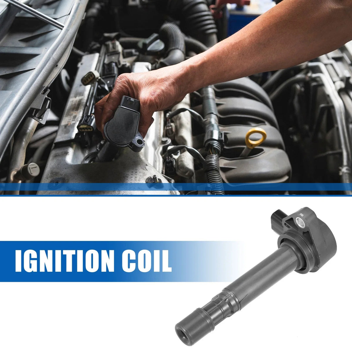 Ignition Coil Set of 2 for Honda Pilot 3.5L (2003–2008) 30520-PVJ-A01 30520-PGK-A01