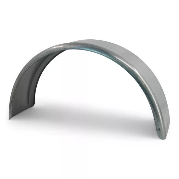 Set of 2 Galvanized Steel Single Axle Fenders for Boat Trailer (9" x 32" x 16")