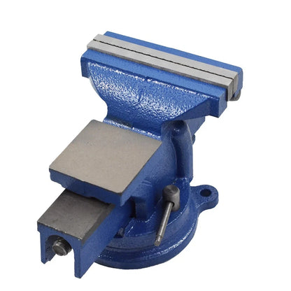 Heavy Duty Steel Bench Vise with Anvil Swivel for Workbench (4 Inch)